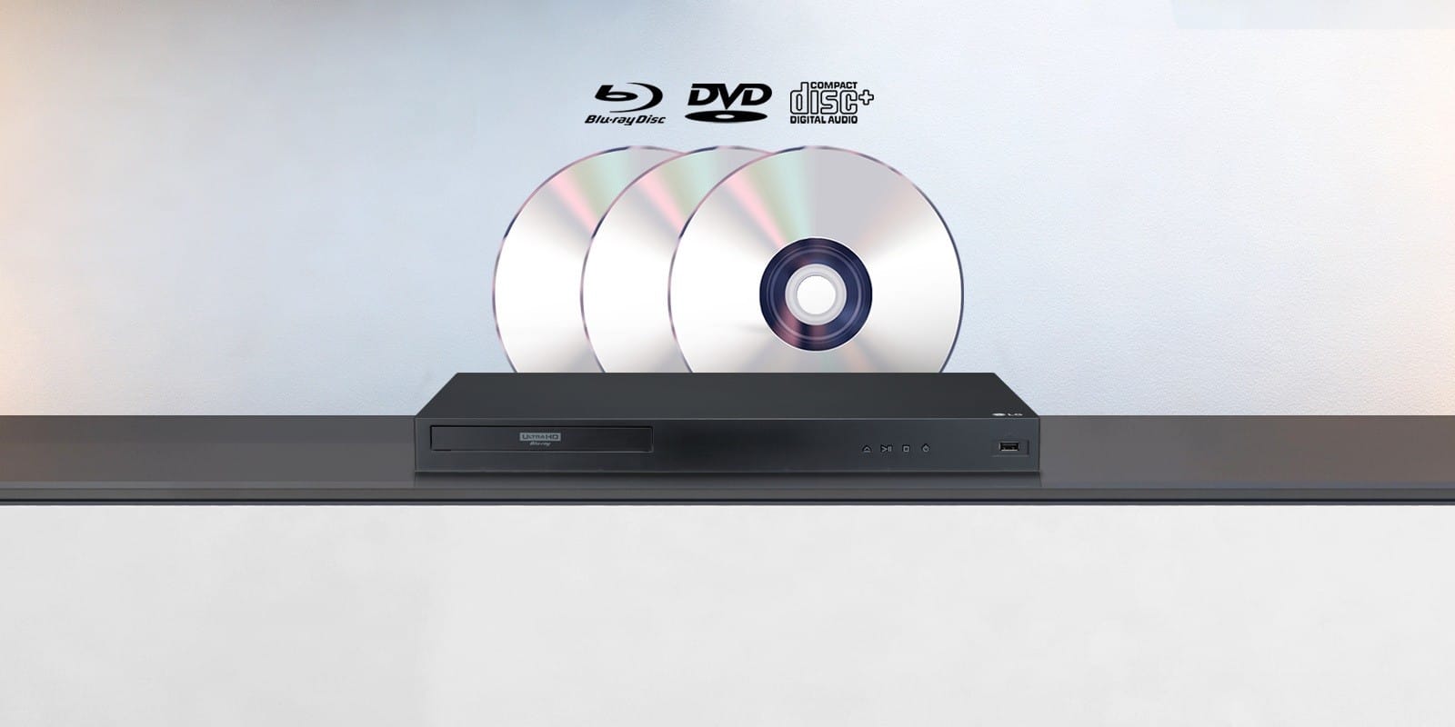 UBK90 Blu-ray DVD, CD_Playback